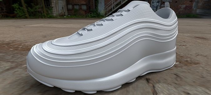 Shoes 3D model nike air max 3D model