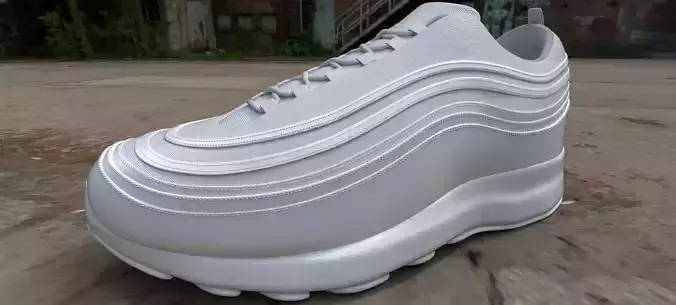 Shoes 3D model nike air max 3D model