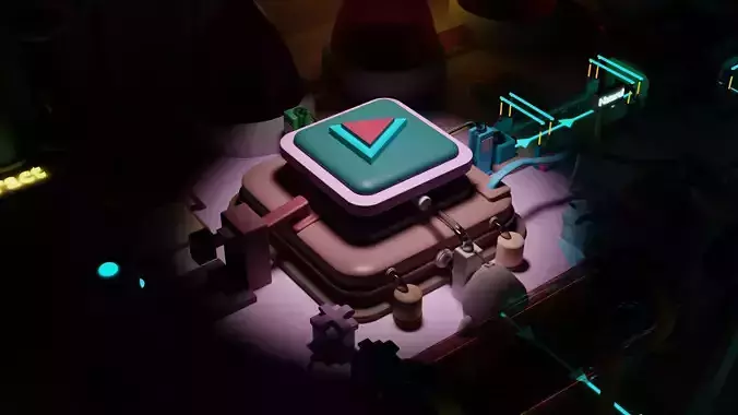 Soap Factory  Low-poly 3D model