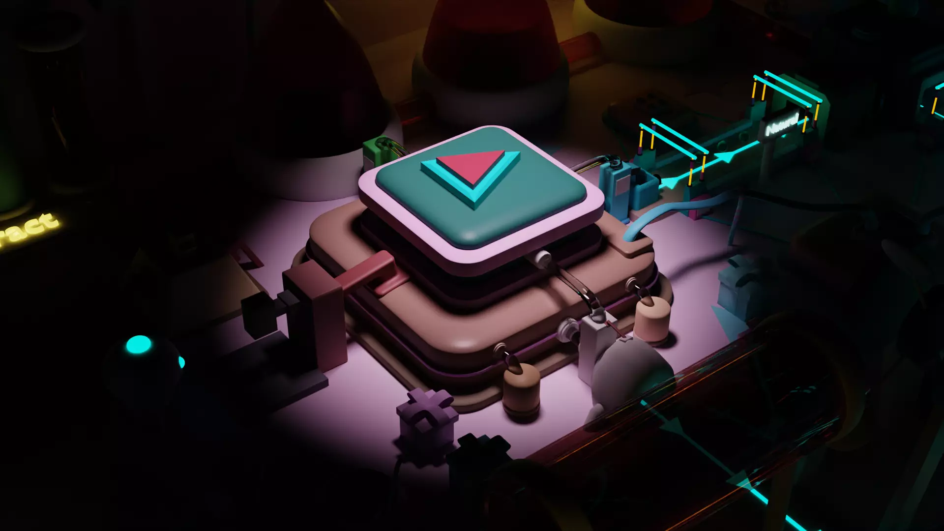 Soap Factory  Low-poly 3D model_0