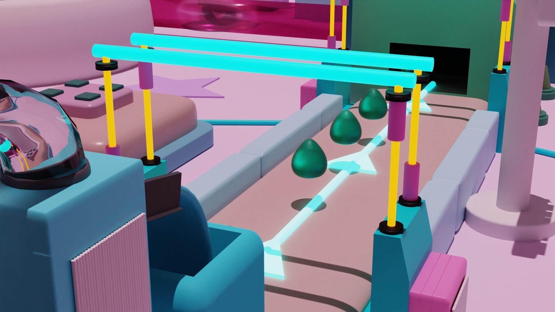 Soap Factory  Low-poly 3D model_4