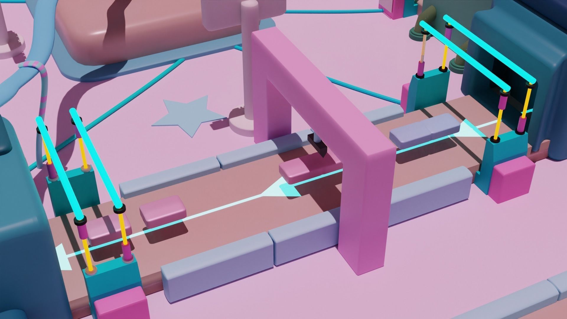 Soap Factory  Low-poly 3D model_5