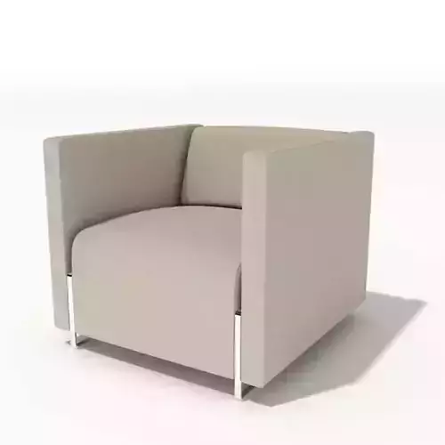 Grey modern armchair 34 am45