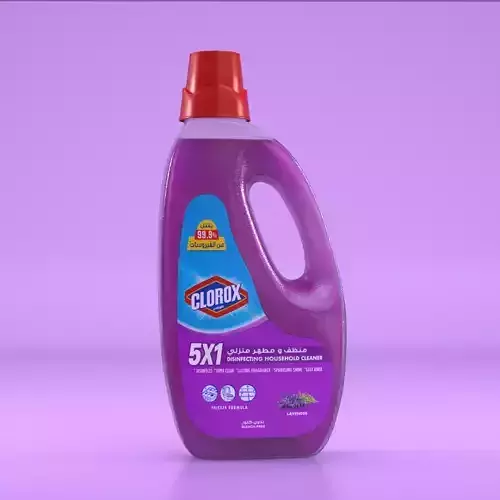 Cleaner Bottle 3D Model