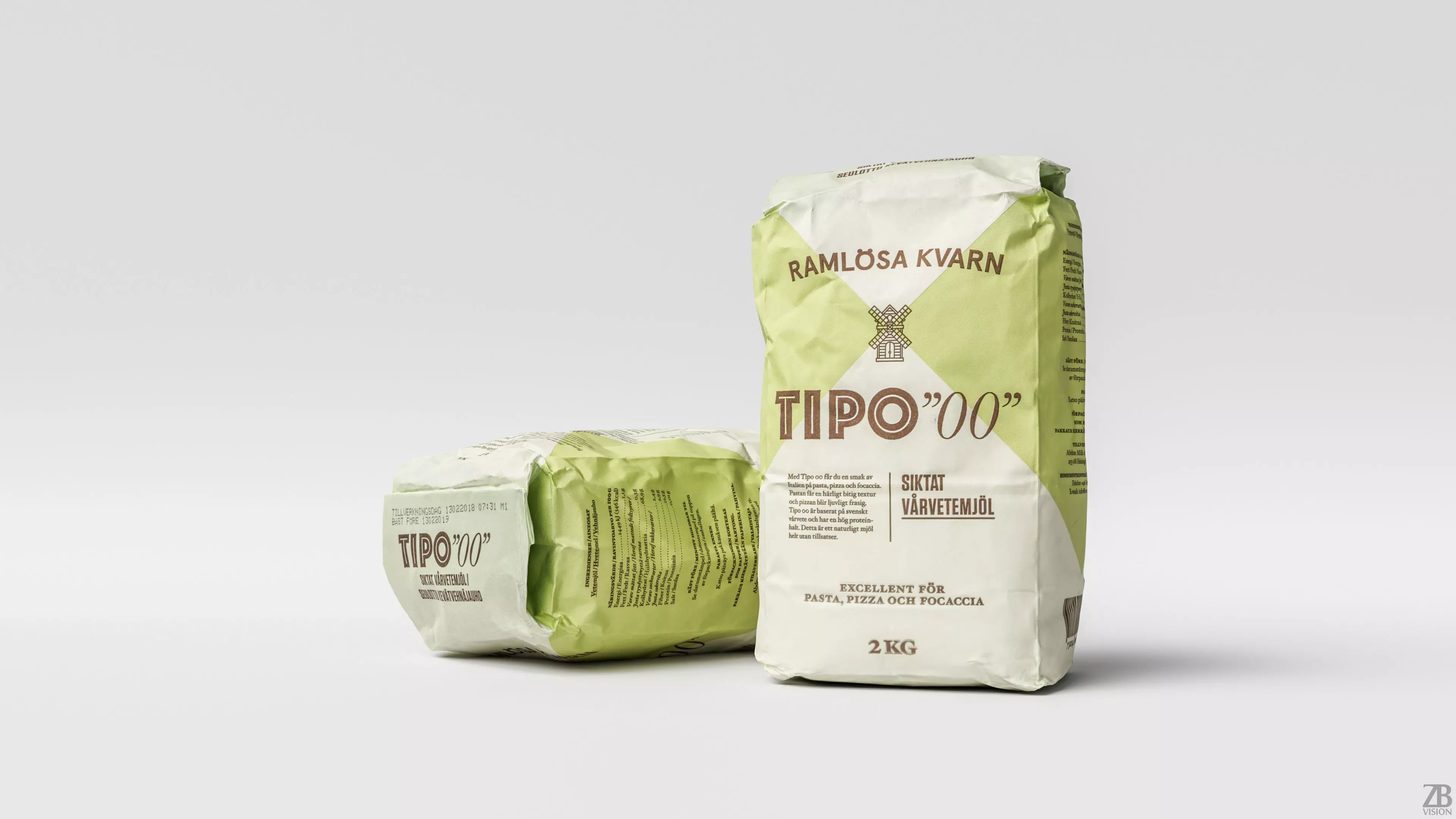 Flour Bag 3D model_0