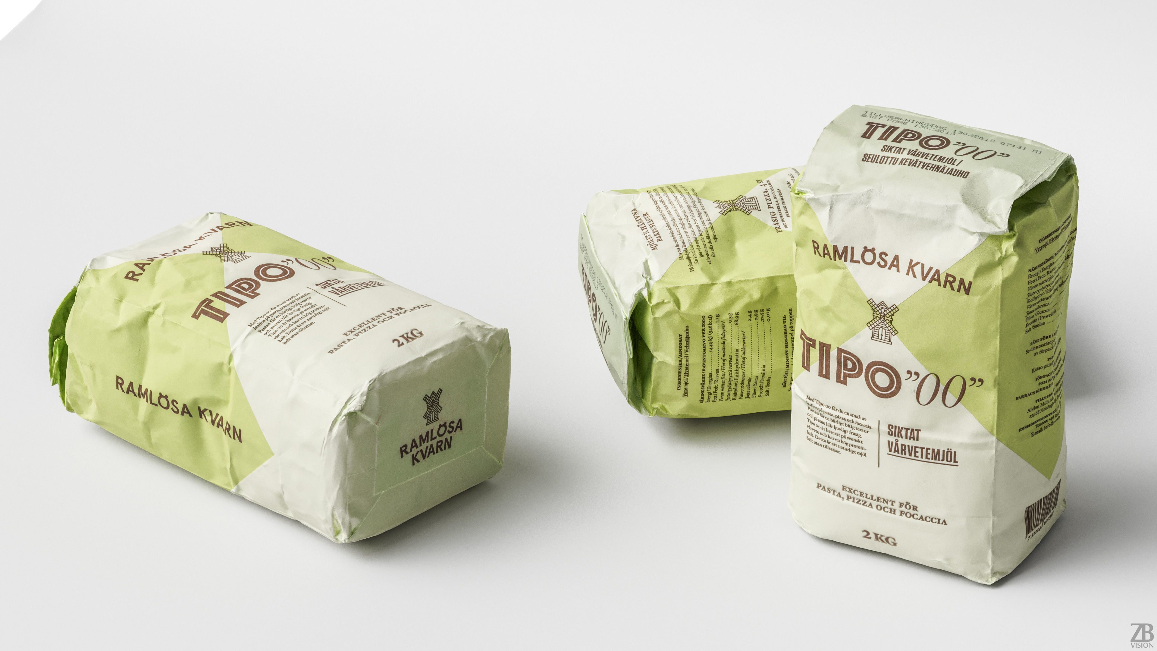 Flour Bag 3D model_1