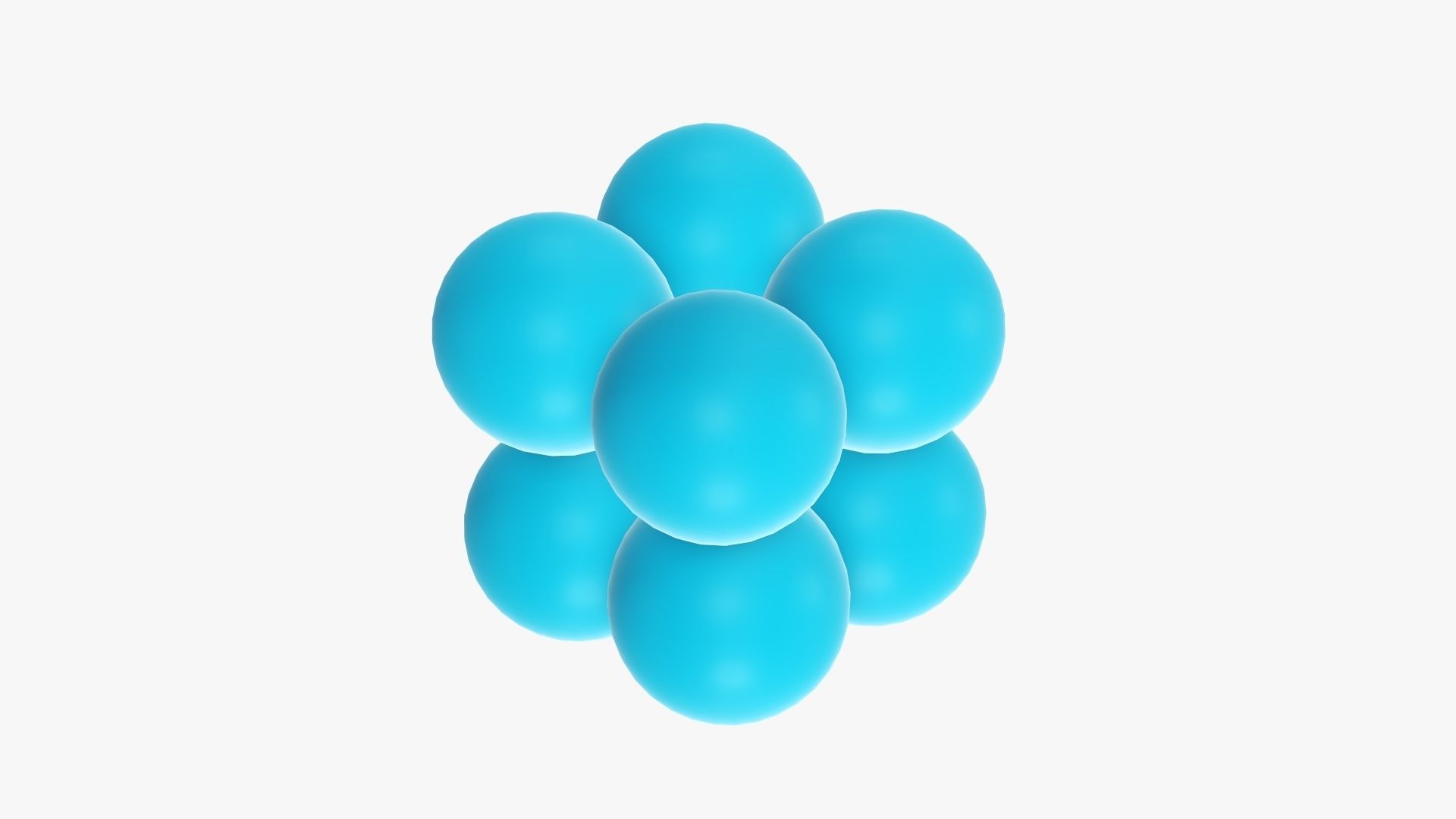  Wrapped Christmas gifts 05 with balloons 3D model_4