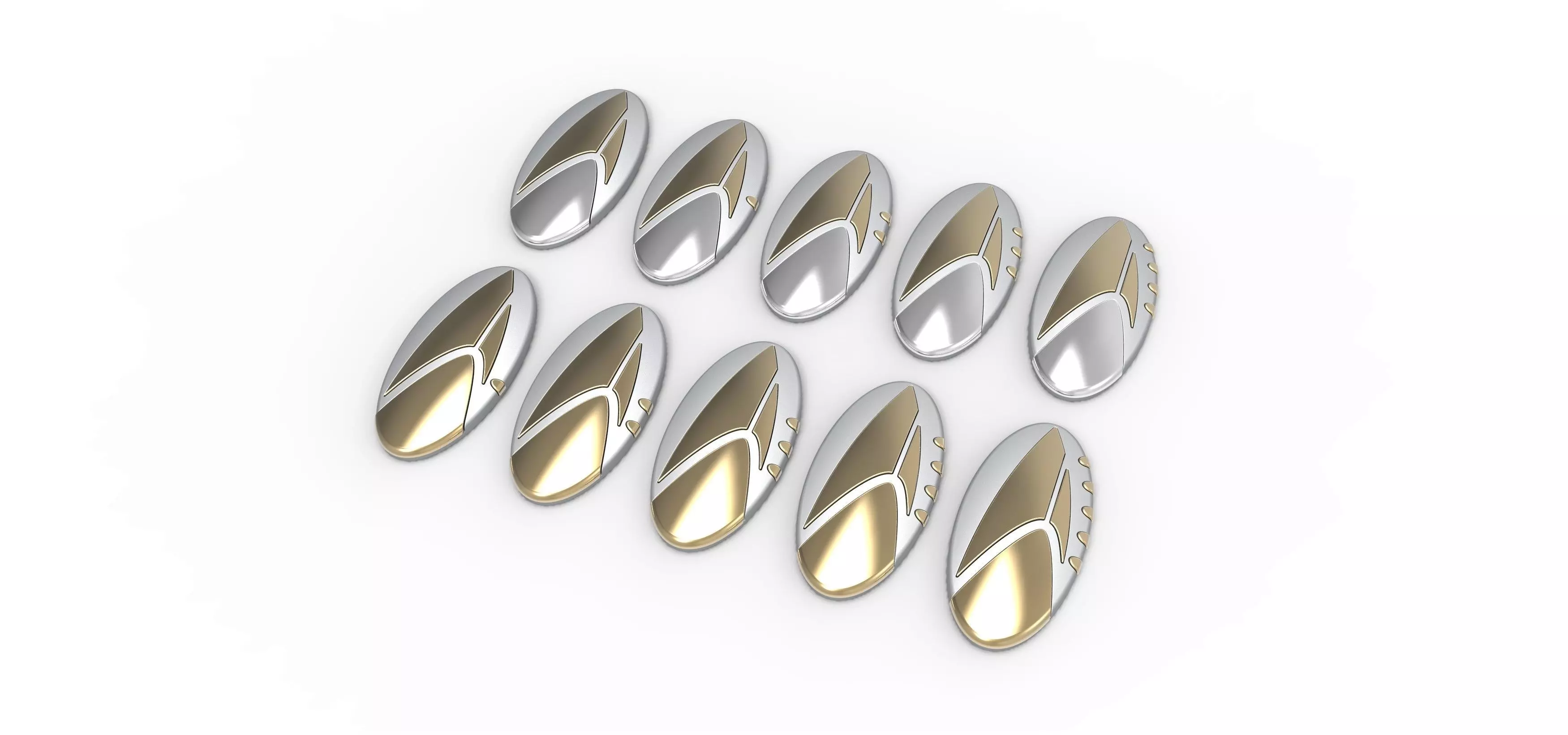 Tricom Badge from Star Trek Discovery Season 3 3D print model_0