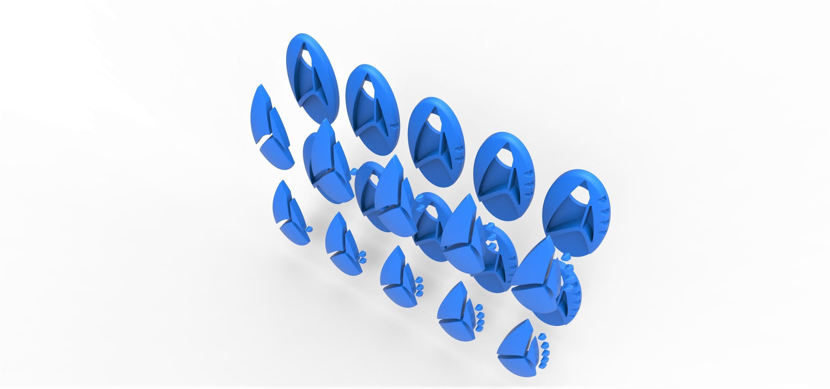 Tricom Badge from Star Trek Discovery Season 3 3D print model_7