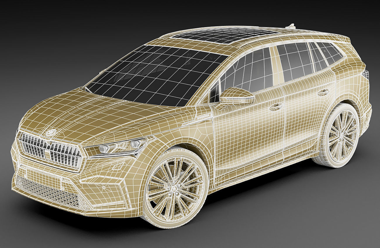 Skoda Enyaq iV 3D model_24