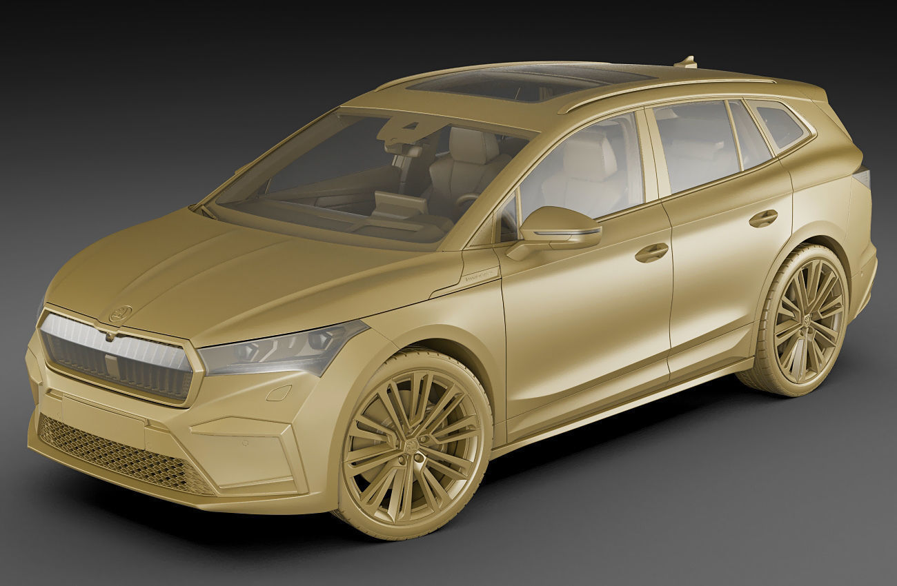 Skoda Enyaq iV 3D model_19
