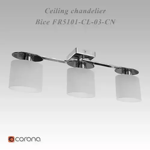 Ceiling chandelier Bice FR5101-CL-03-CN 3D model