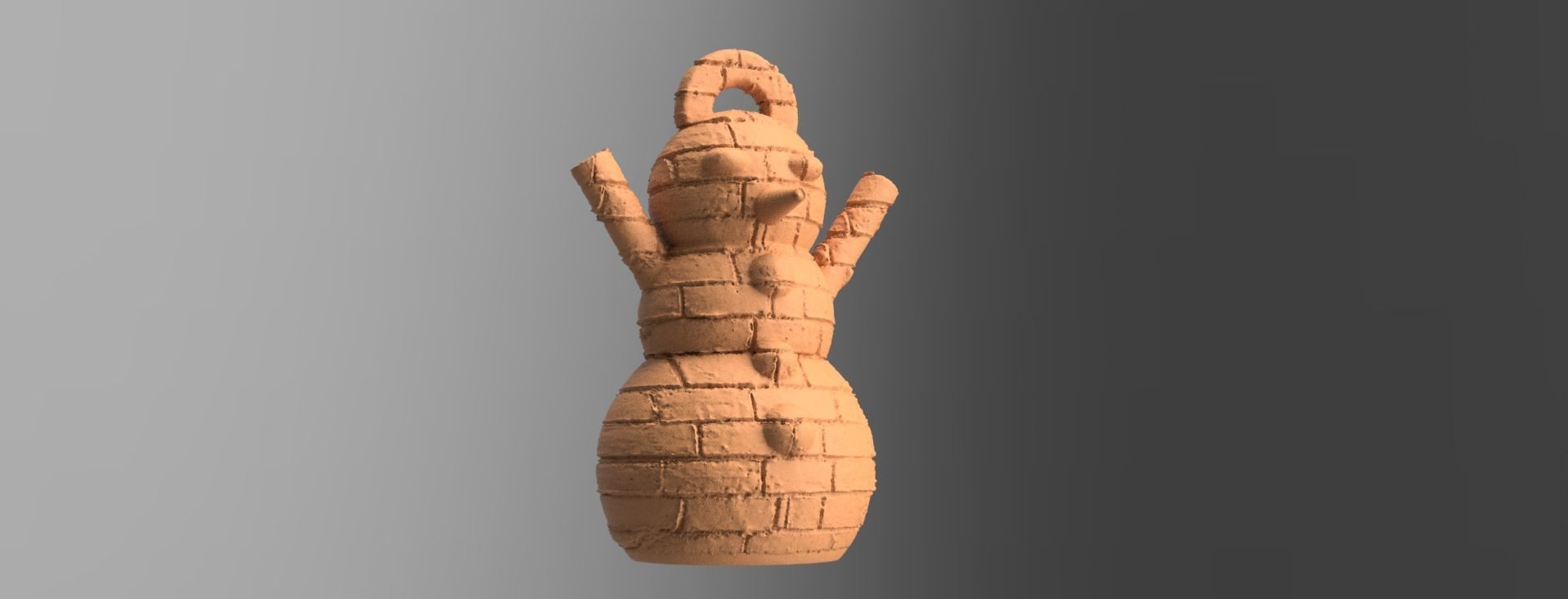 bonhomme de neige X75    3Dprint  3D print model_83
