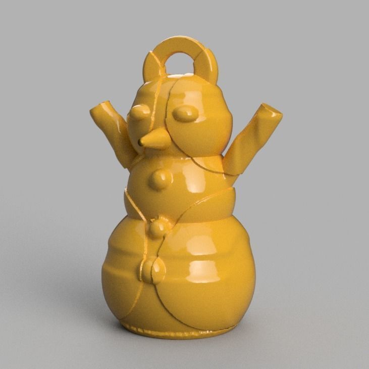 bonhomme de neige X75    3Dprint  3D print model_46