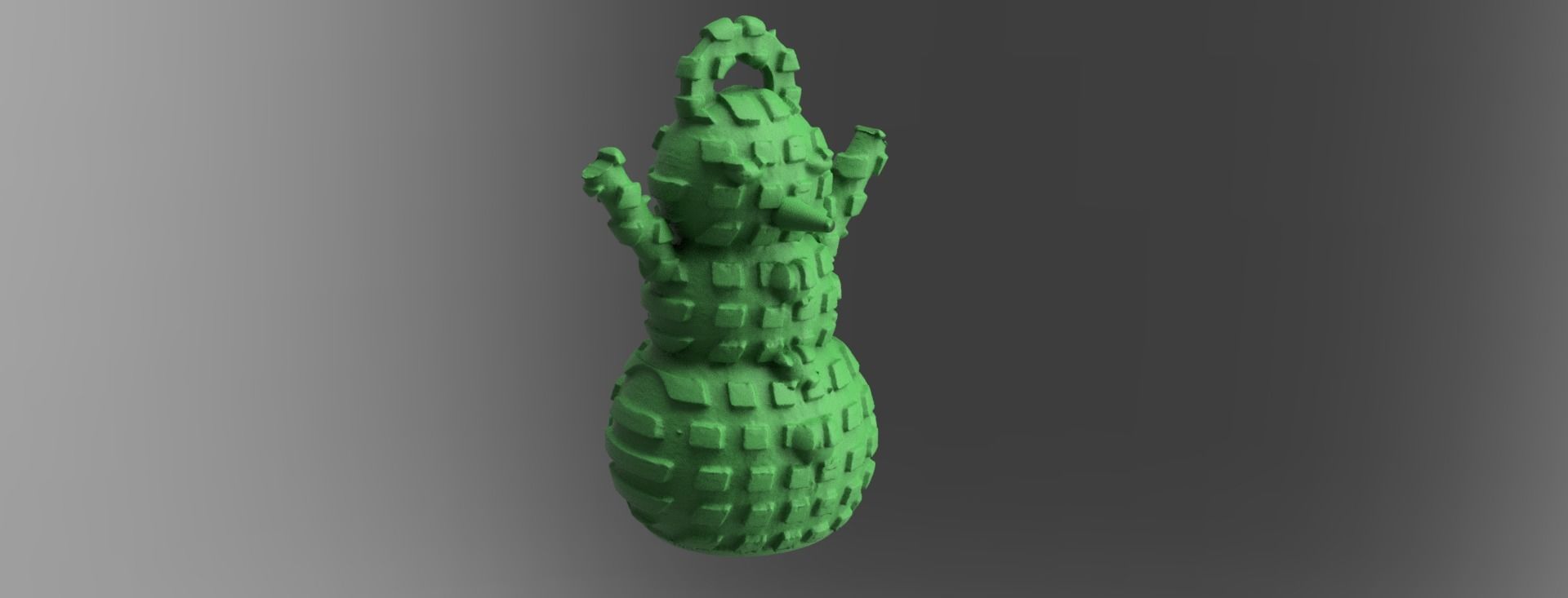 bonhomme de neige X75    3Dprint  3D print model_55