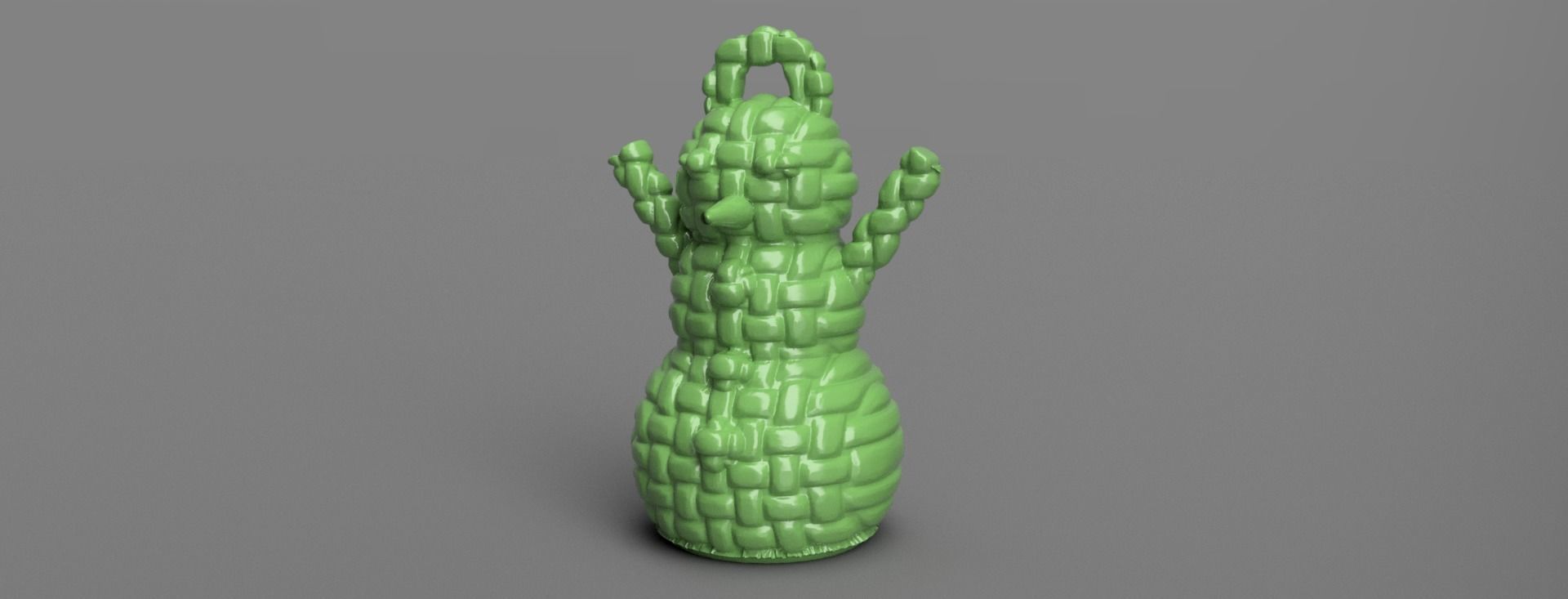 bonhomme de neige X75    3Dprint  3D print model_59