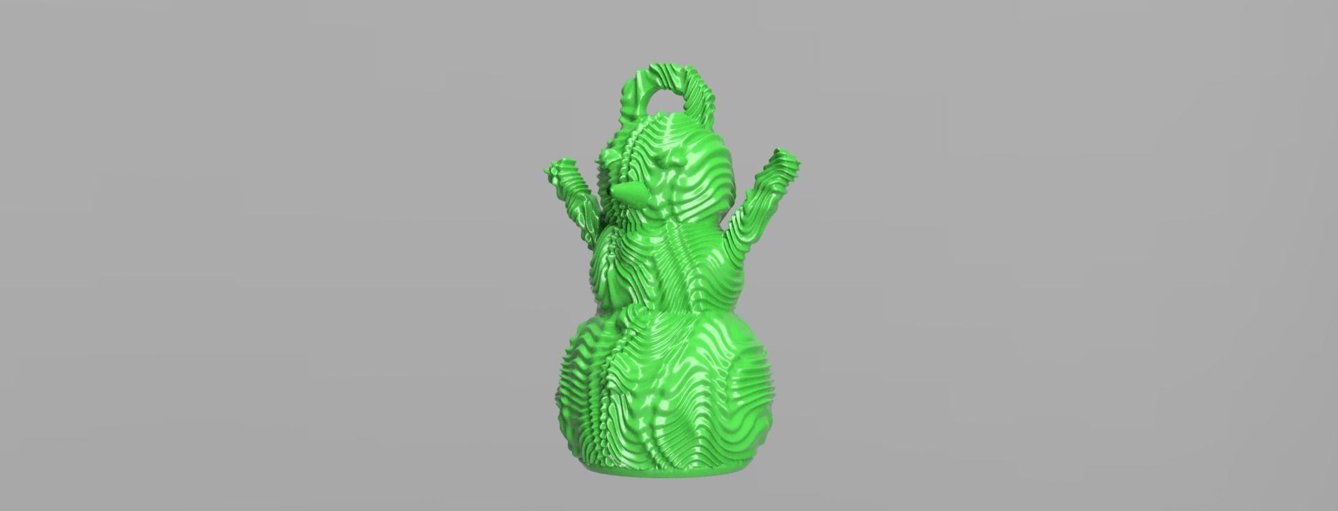 bonhomme de neige X75    3Dprint  3D print model_69