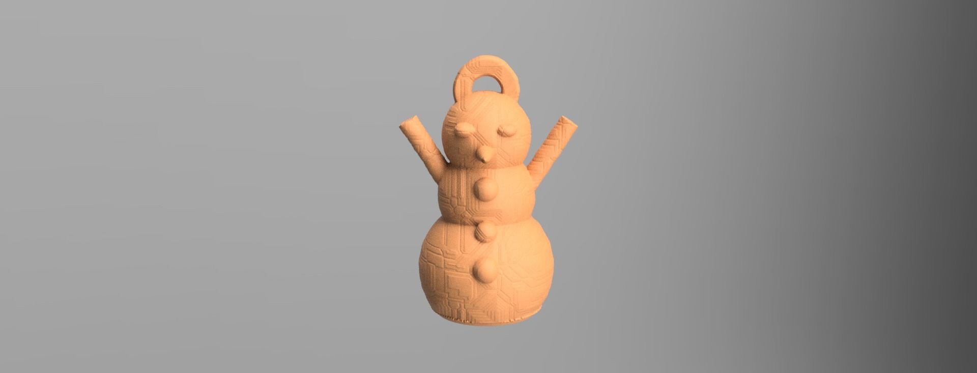 bonhomme de neige X75    3Dprint  3D print model_13