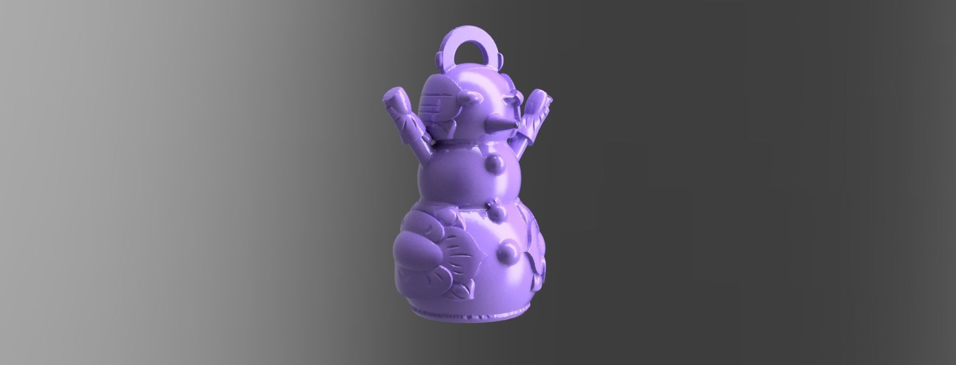 bonhomme de neige X75    3Dprint  3D print model_29