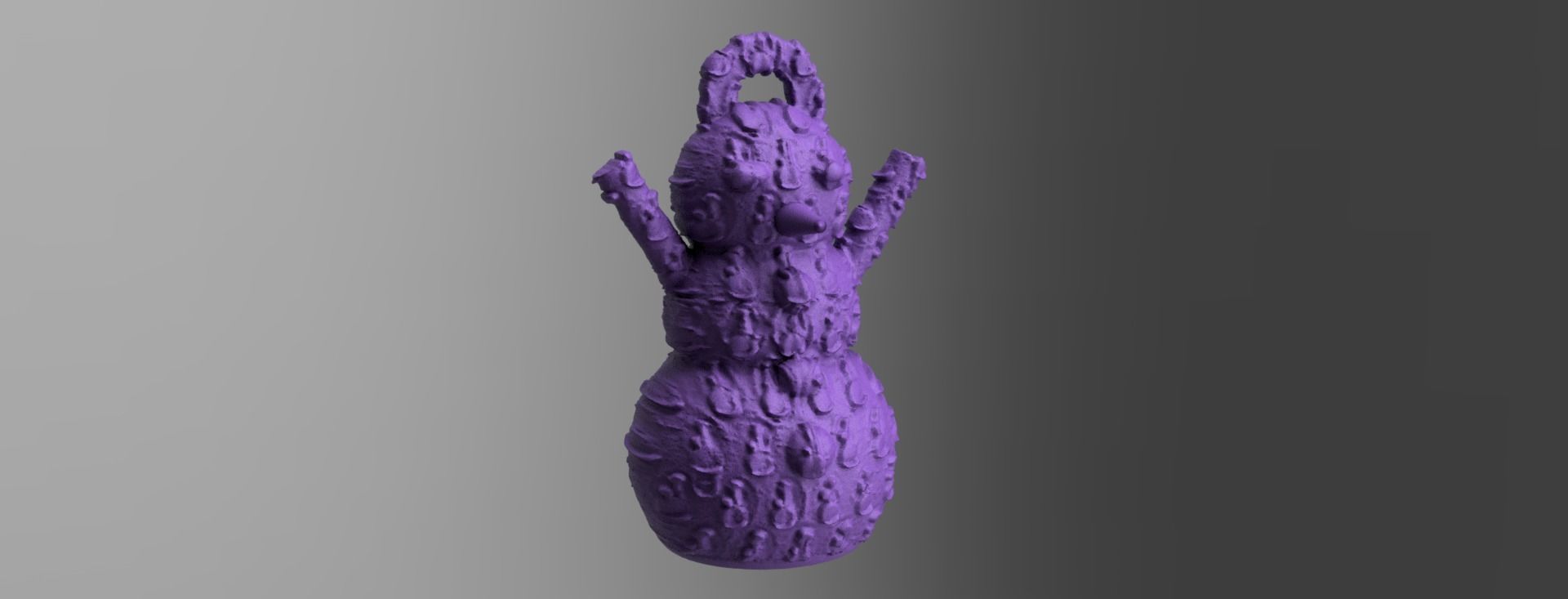 bonhomme de neige X75    3Dprint  3D print model_116