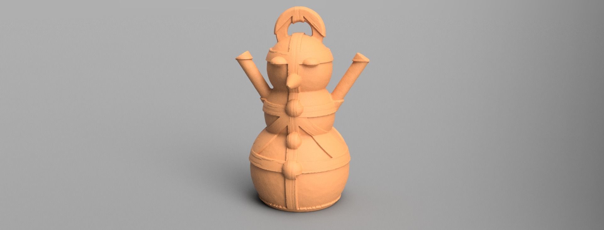 bonhomme de neige X75    3Dprint  3D print model_110