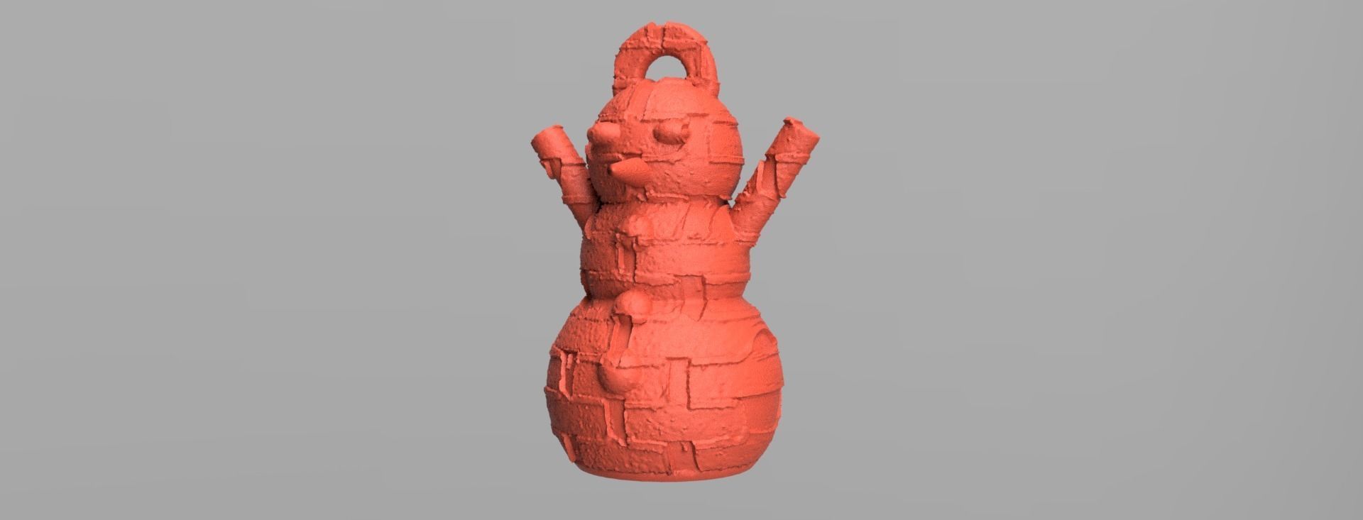 bonhomme de neige X75    3Dprint  3D print model_42