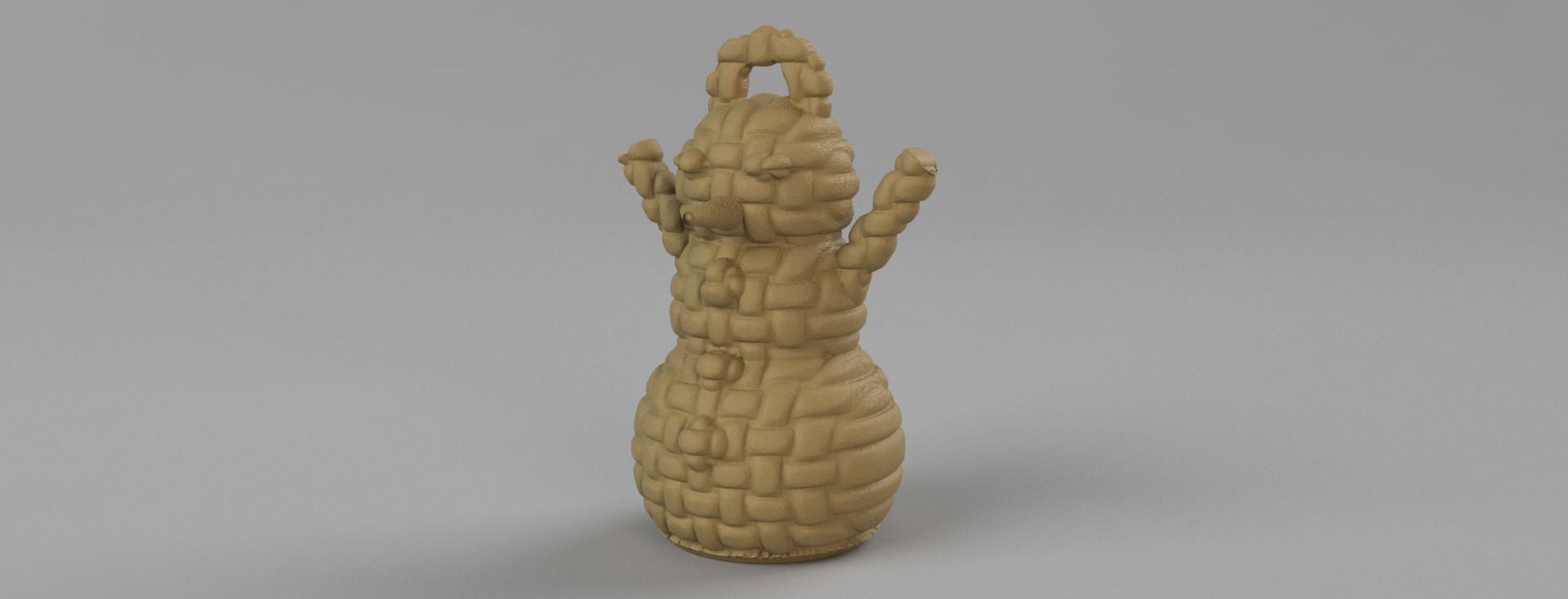 bonhomme de neige X75    3Dprint  3D print model_25