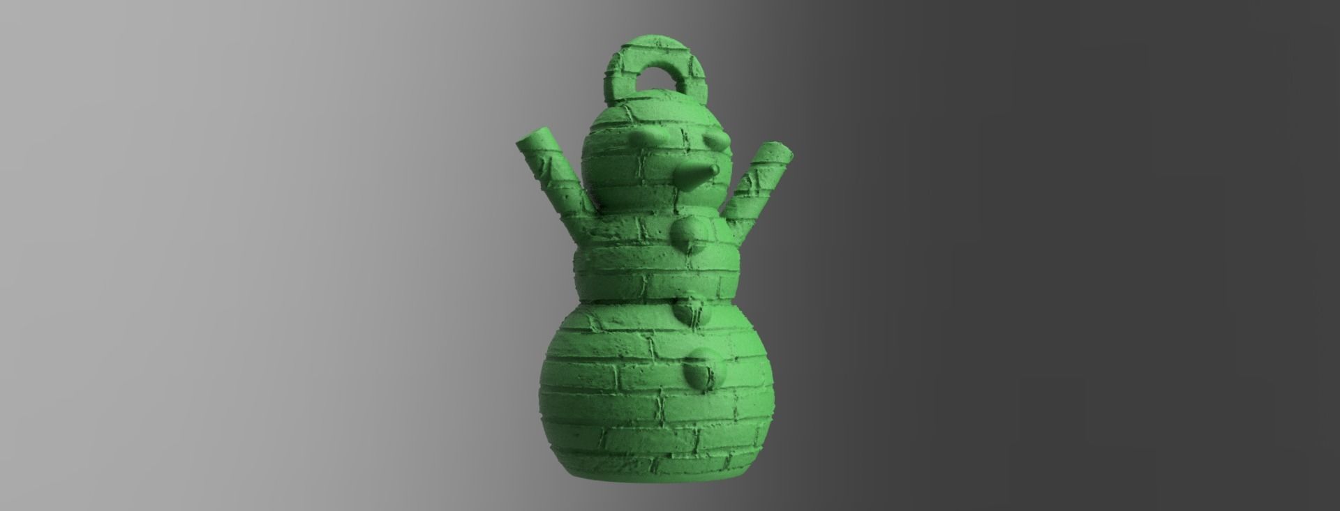 bonhomme de neige X75    3Dprint  3D print model_39