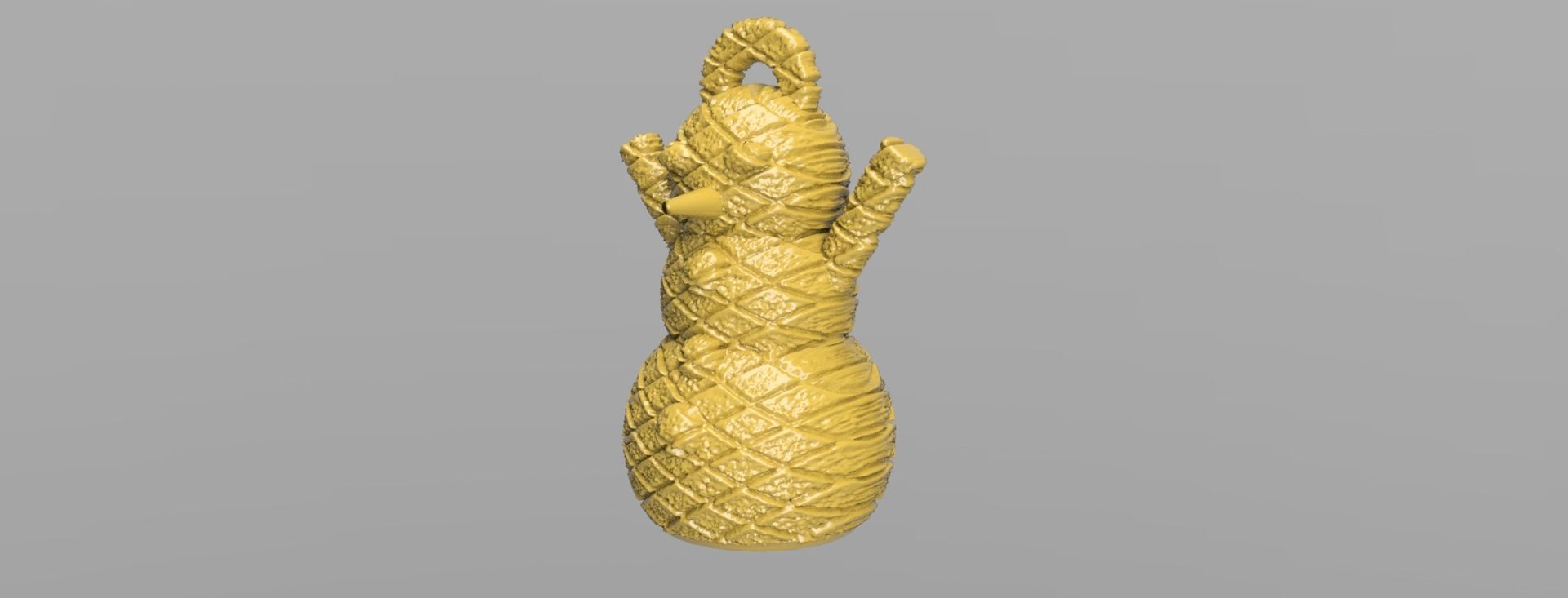 bonhomme de neige X75    3Dprint  3D print model_68