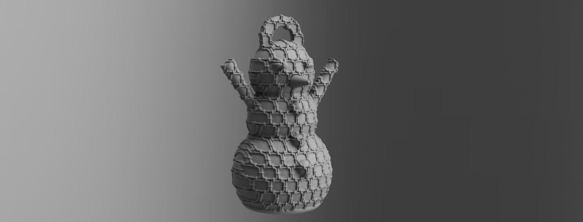 bonhomme de neige X75    3Dprint  3D print model_104