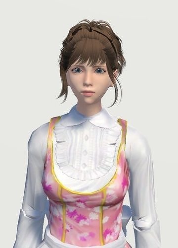 Unity Humanoid Model Female 030 Free 3D model