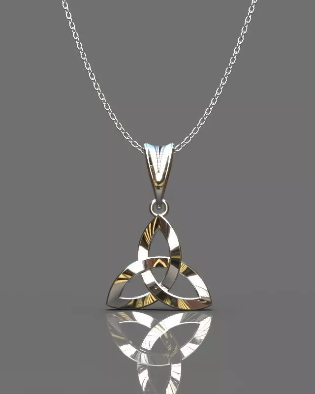 Light trinity pendant 3D print model