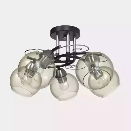 Ceiling chandelier Melefa 3507 - 5C 3D model Ceiling chandelier Melefa 3507 - 5C 3D model
