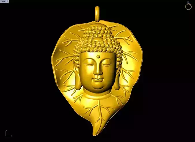 Amitabha Buddha Pendant - Adida Buddha pendant