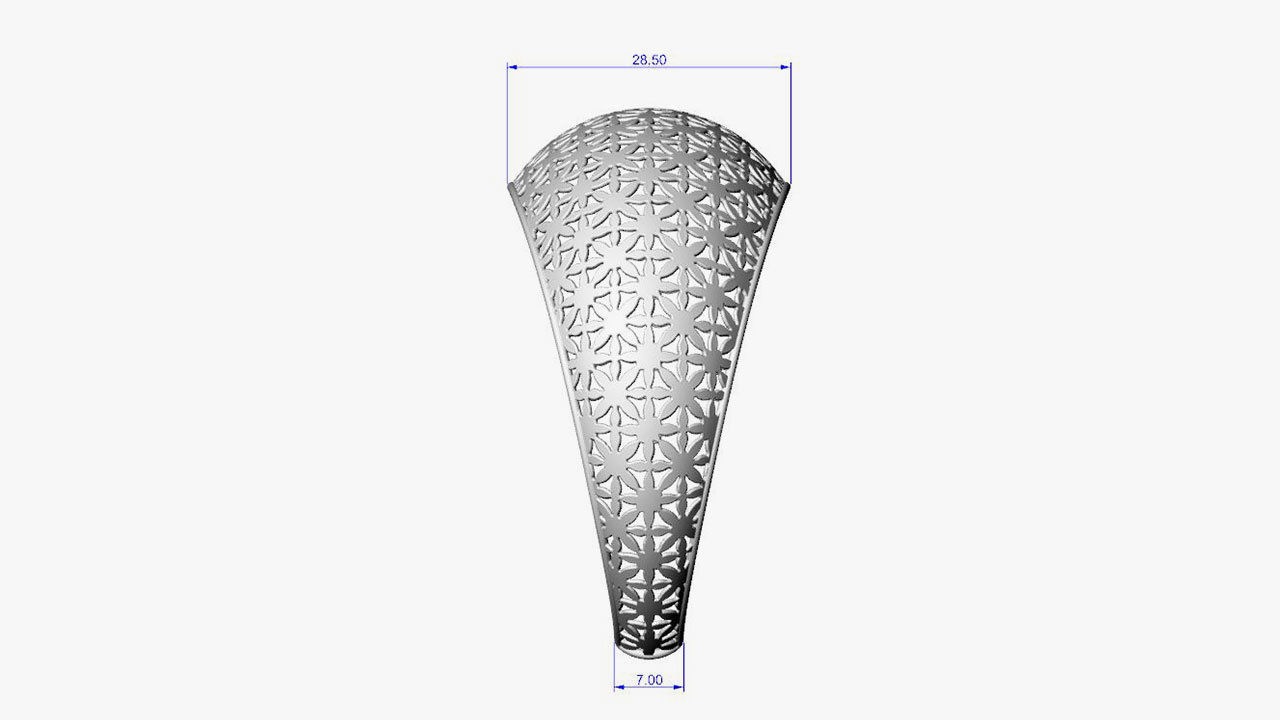  Cuff bracelet 3D print model_17