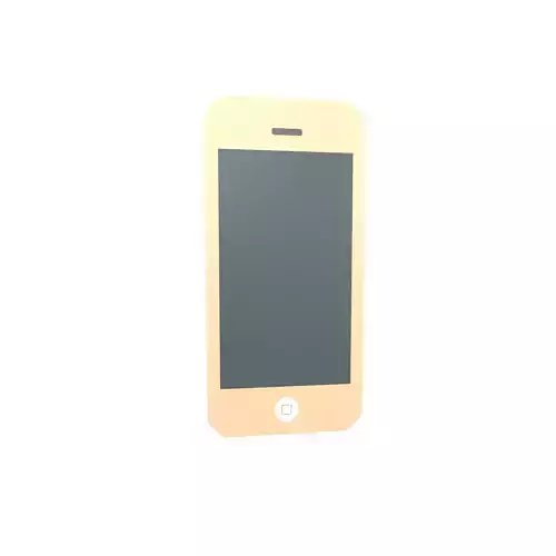 Cartoon Iphone v1 008 Low-poly 3D model