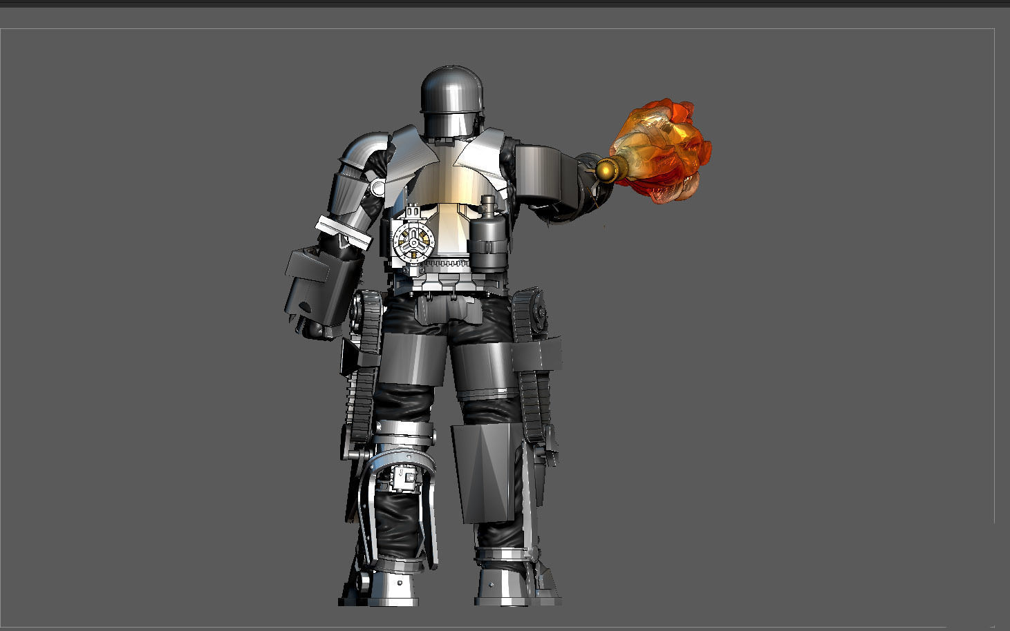 MK1 IRONMAN MCU MARVEL AVENGERS TONY STARK 3D PRINT 3D print model_3