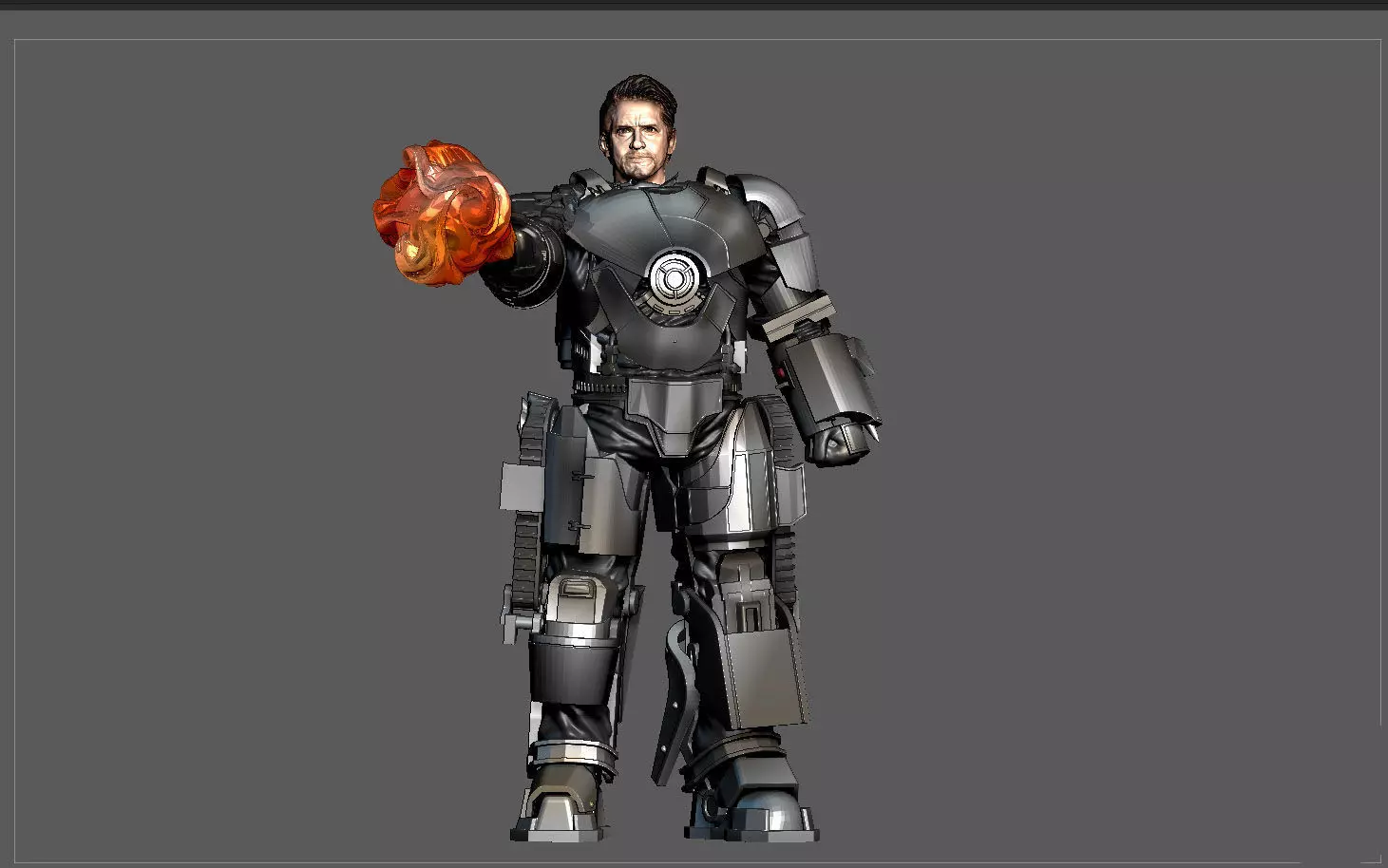 MK1 IRONMAN MCU MARVEL AVENGERS TONY STARK 3D PRINT 3D print model_0