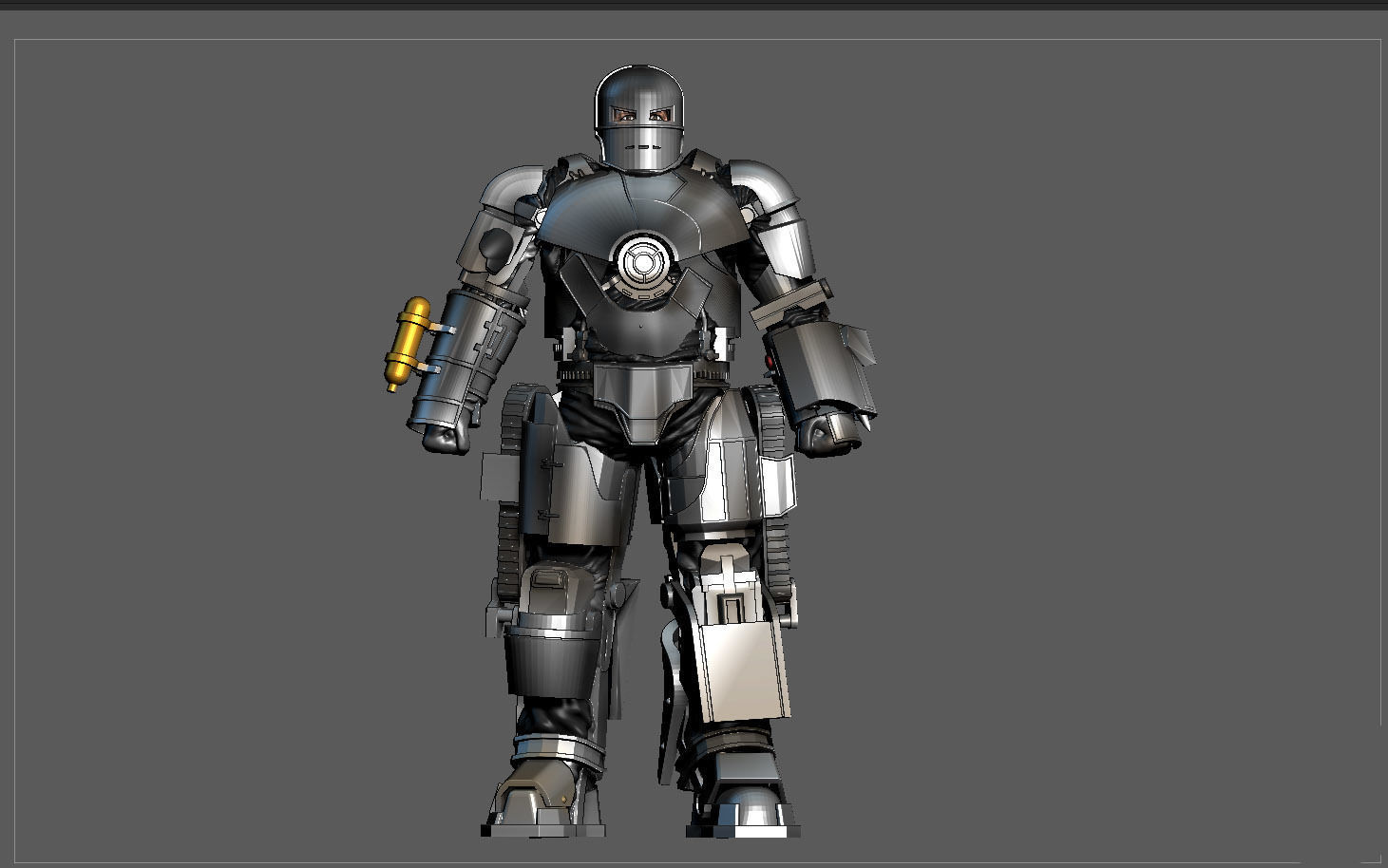 MK1 IRONMAN MCU MARVEL AVENGERS TONY STARK 3D PRINT 3D print model_6