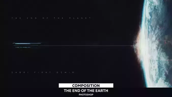 The End Of The Planet  - PSD 3D model
