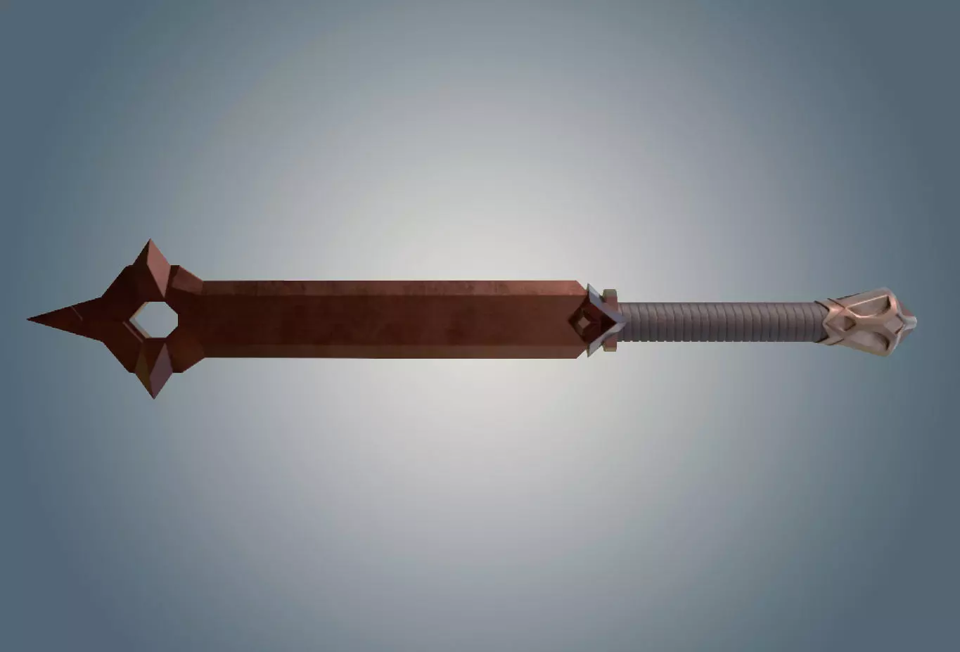 BALIN MACE SWORD 3D model_0