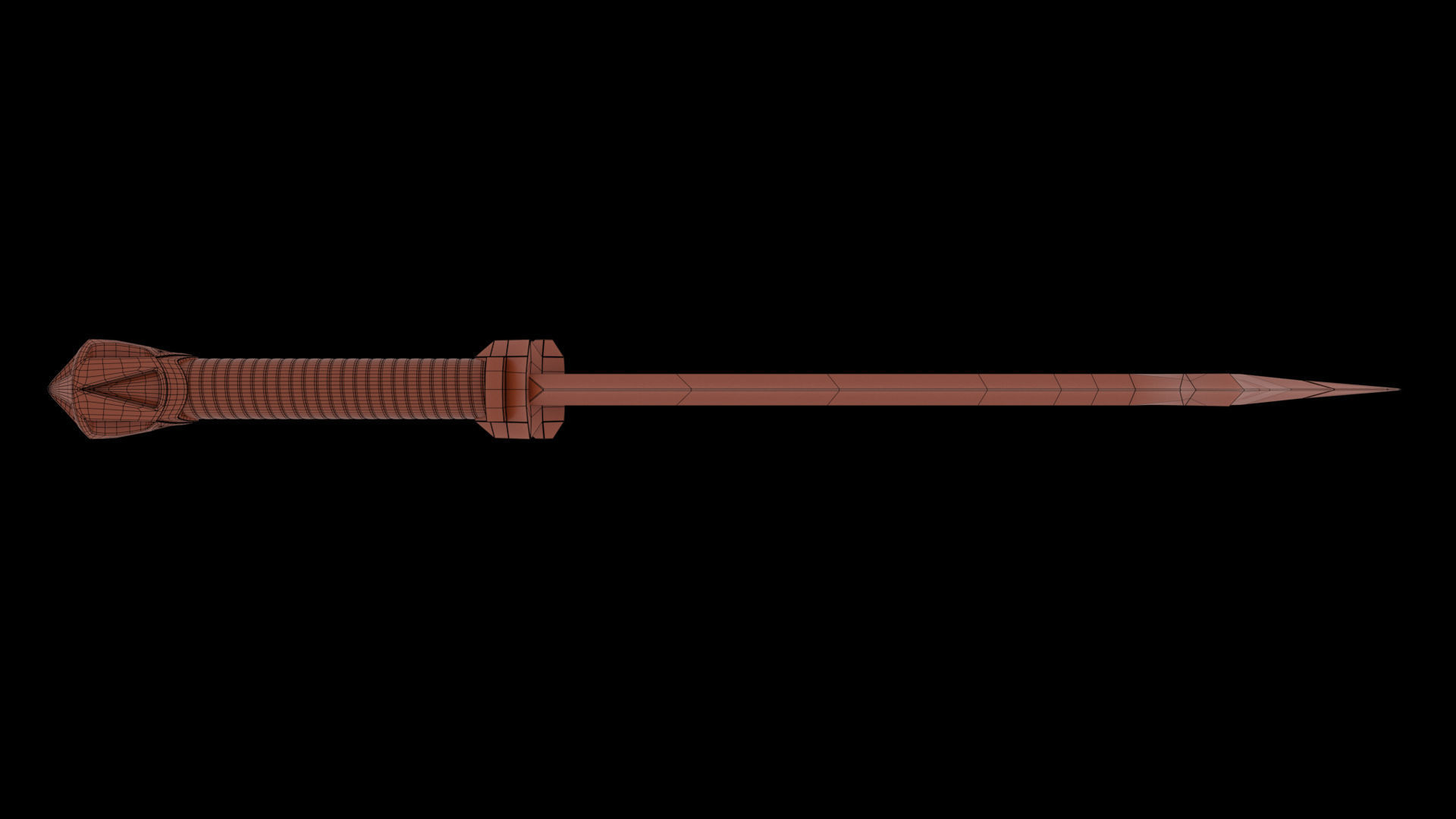 BALIN MACE SWORD 3D model_8