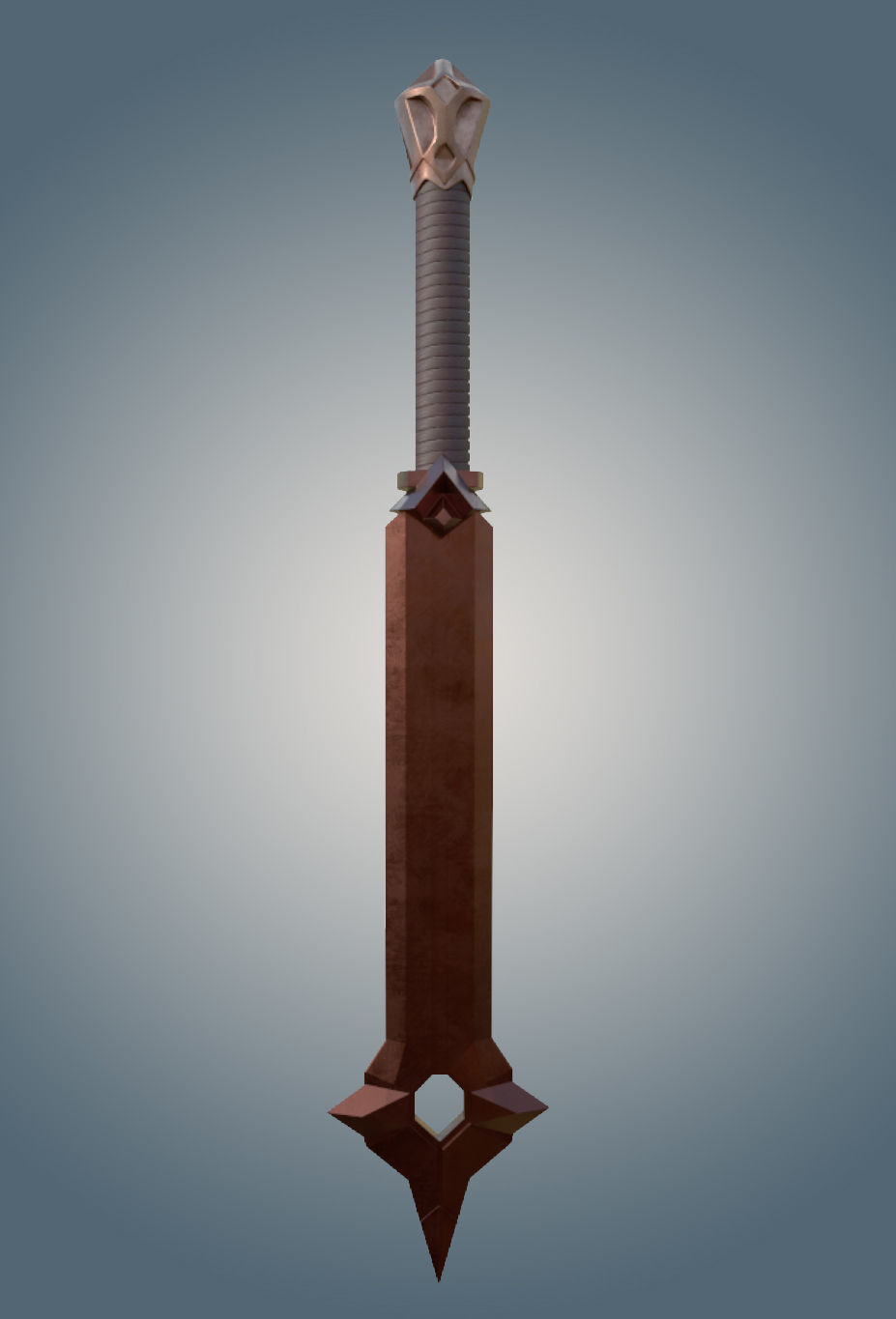 BALIN MACE SWORD 3D model_1