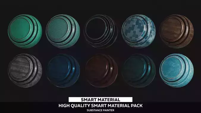 High Quality Smart Material Pack 01