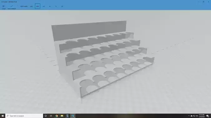 Paint Rack for GW Citadel Paints 3D print model