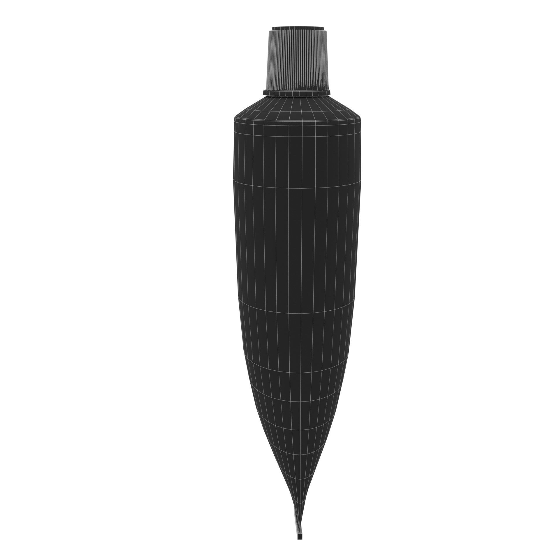 colgate ointment tube Low-poly 3D model_8