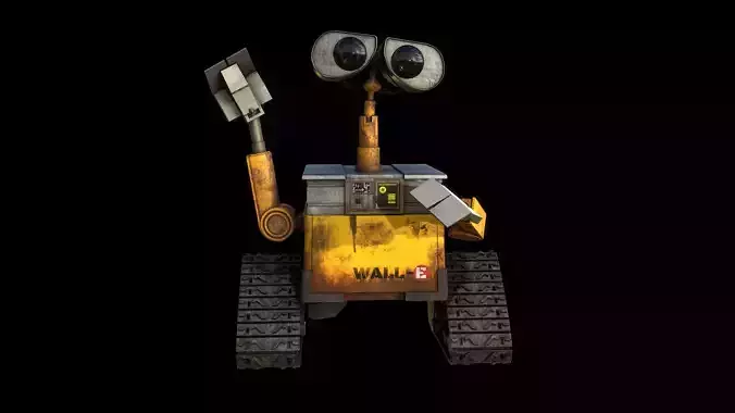 WALL-EE Low-poly 3D model