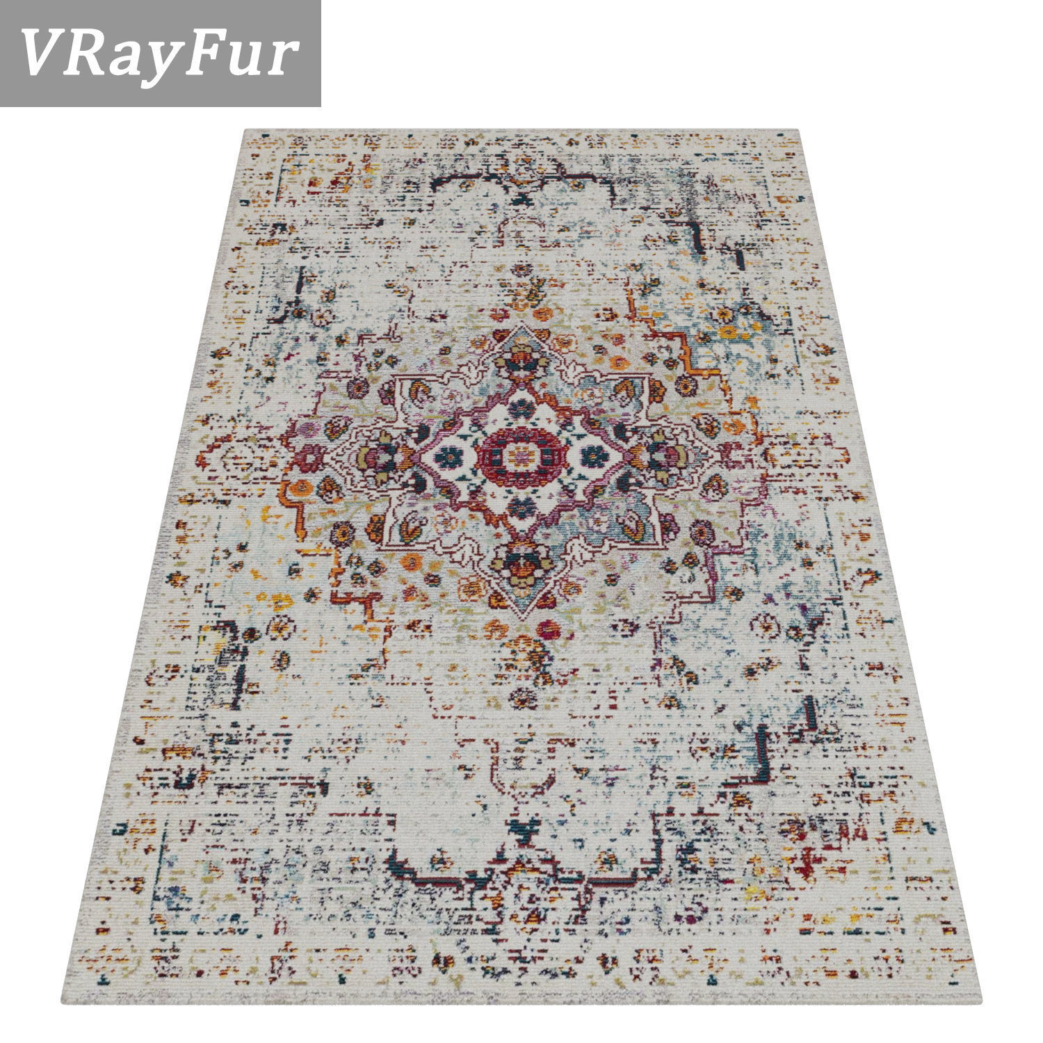 Rug Set 1825 3D model_2