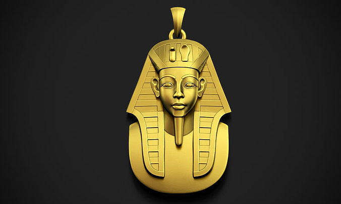 King Tut 3D print model