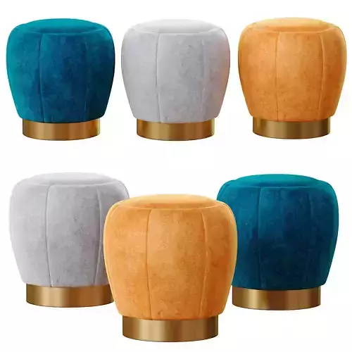 Dust pouf 3D model